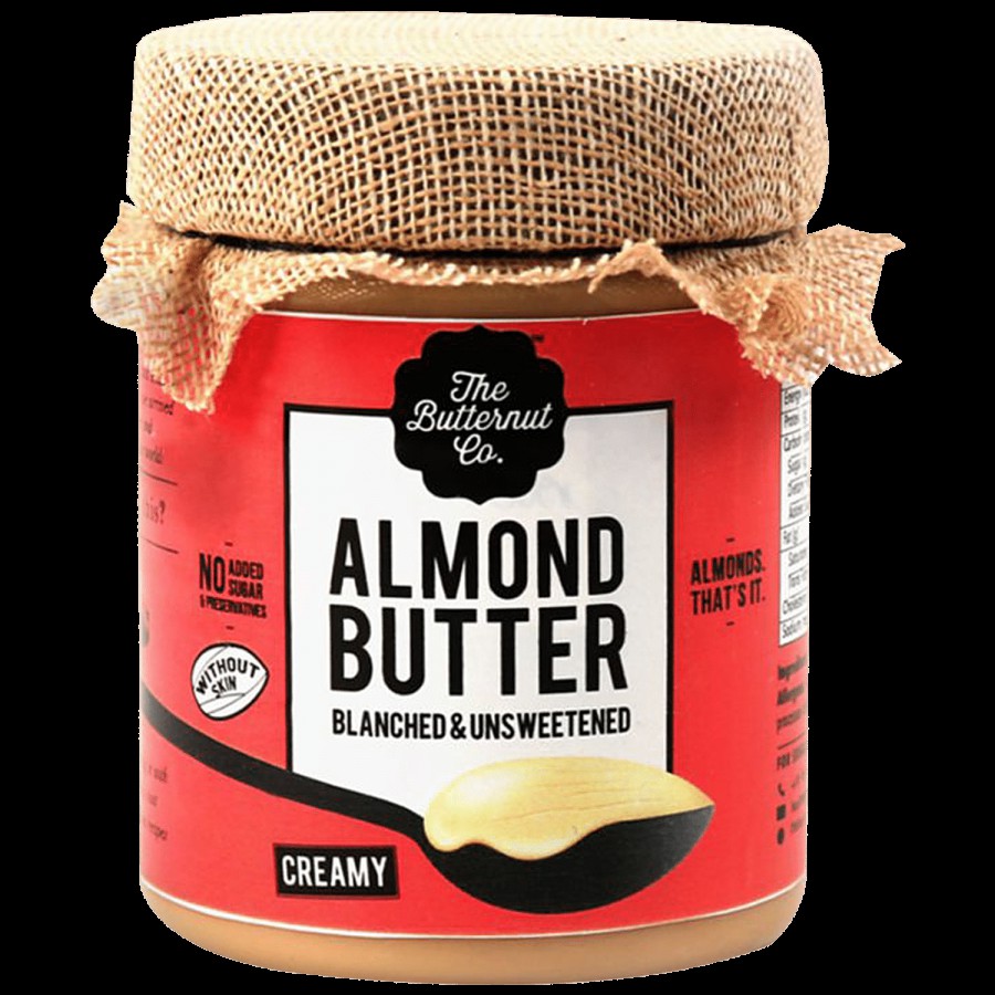 The Butternut Co. Creamy Blanched & Unsweetened Almond Butter