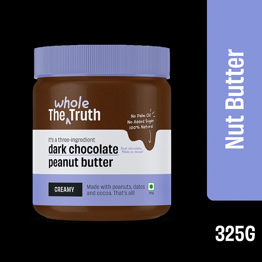 The Whole Truth Dark Chocolate Peanut Butter - Creamy