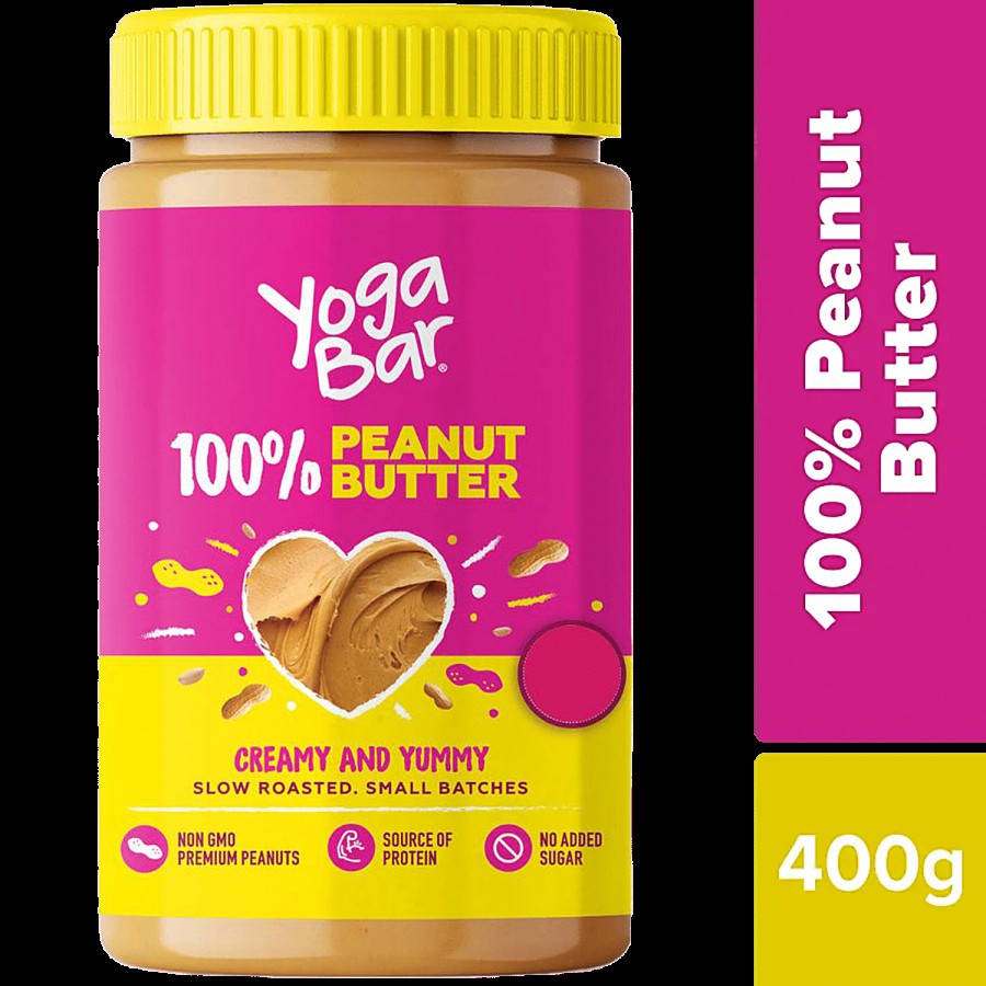 Yoga Bar 100% Peanut Butter - Creamy