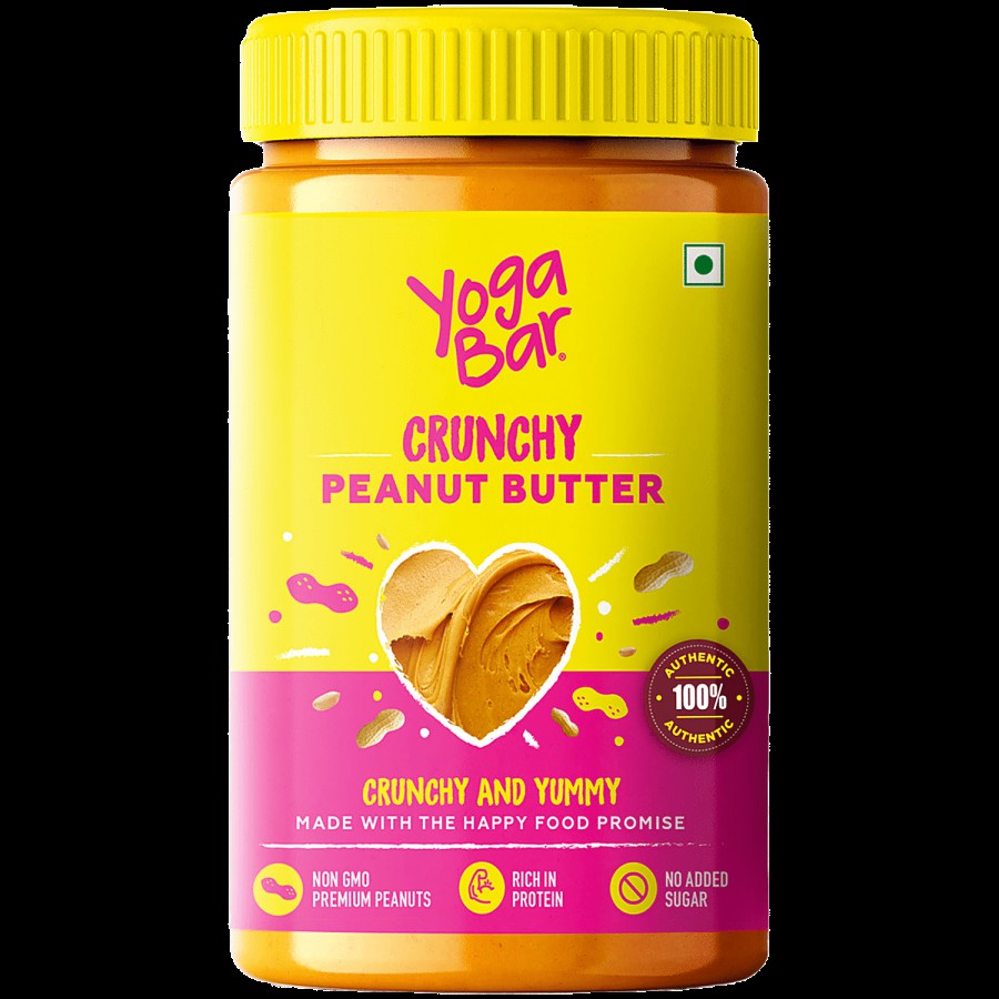 Yoga Bar Crunchy Peanut Butter - Non-GMO