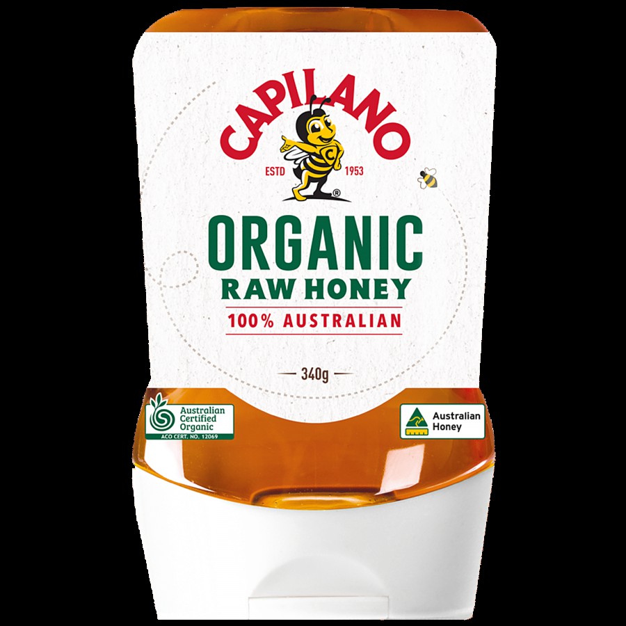 Capilano Organic Raw Honey - 100% Australian