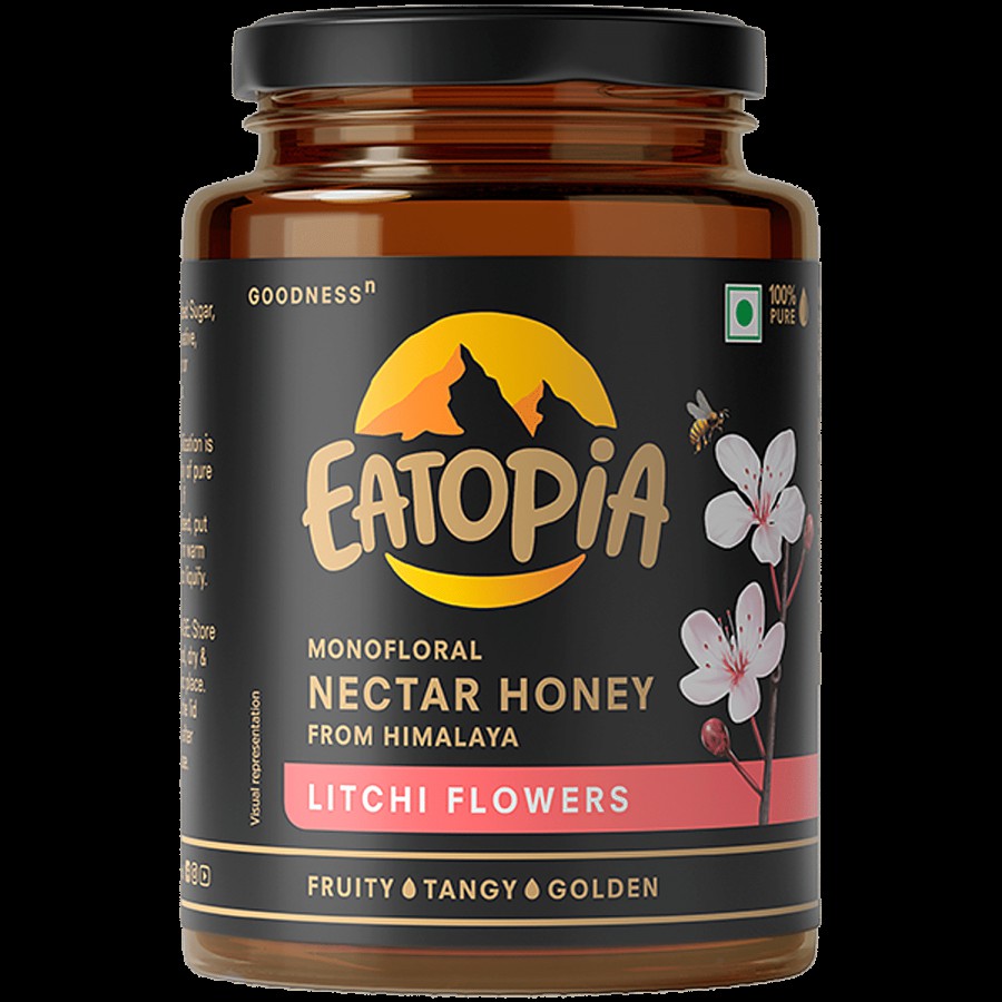 Eatopia Monofloral Nectar Honey From Himalayas - Litchi Flowers