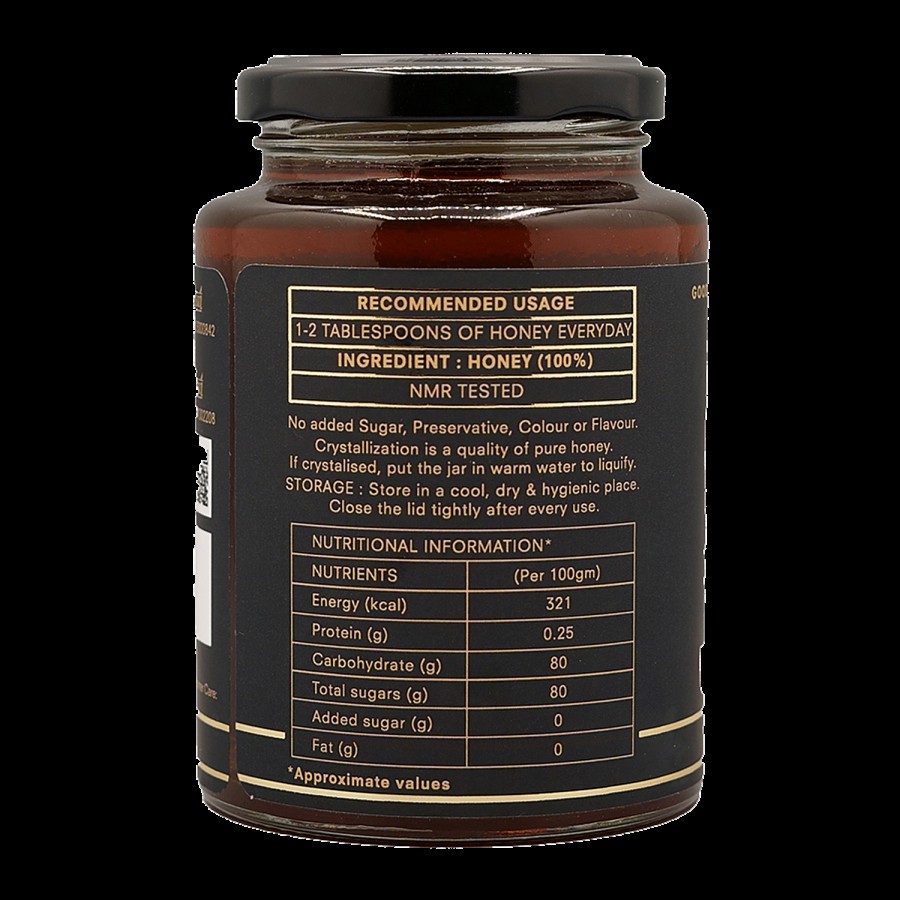 Eatopia Monofloral Nectar Honey From Parasnath Mountains - Karanj Flowers