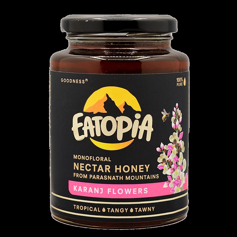 Eatopia Monofloral Nectar Honey From Parasnath Mountains - Karanj Flowers