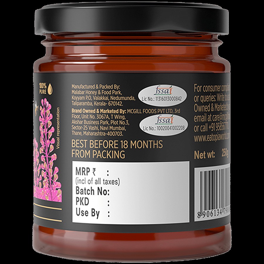 Eatopia Monofloral Nectar Honey - Tulsi Flowers