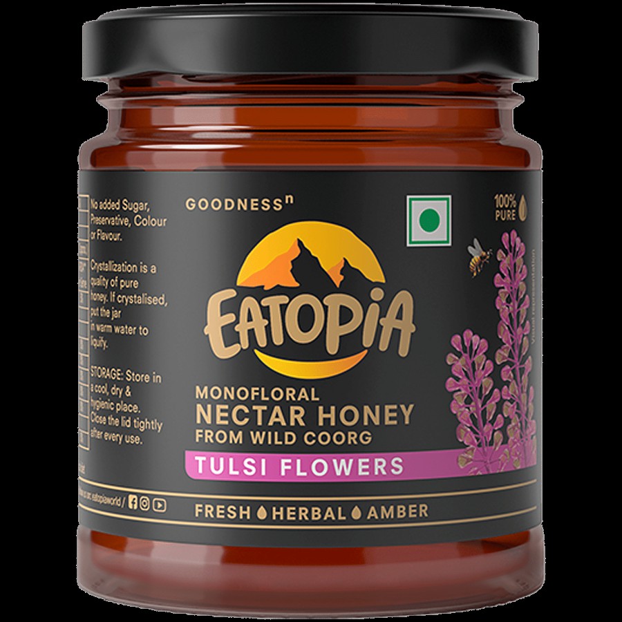 Eatopia Monofloral Nectar Honey - Tulsi Flowers