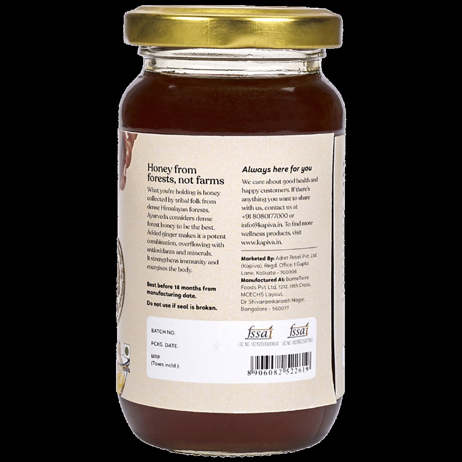 Kapiva Honey - Ginger Burst