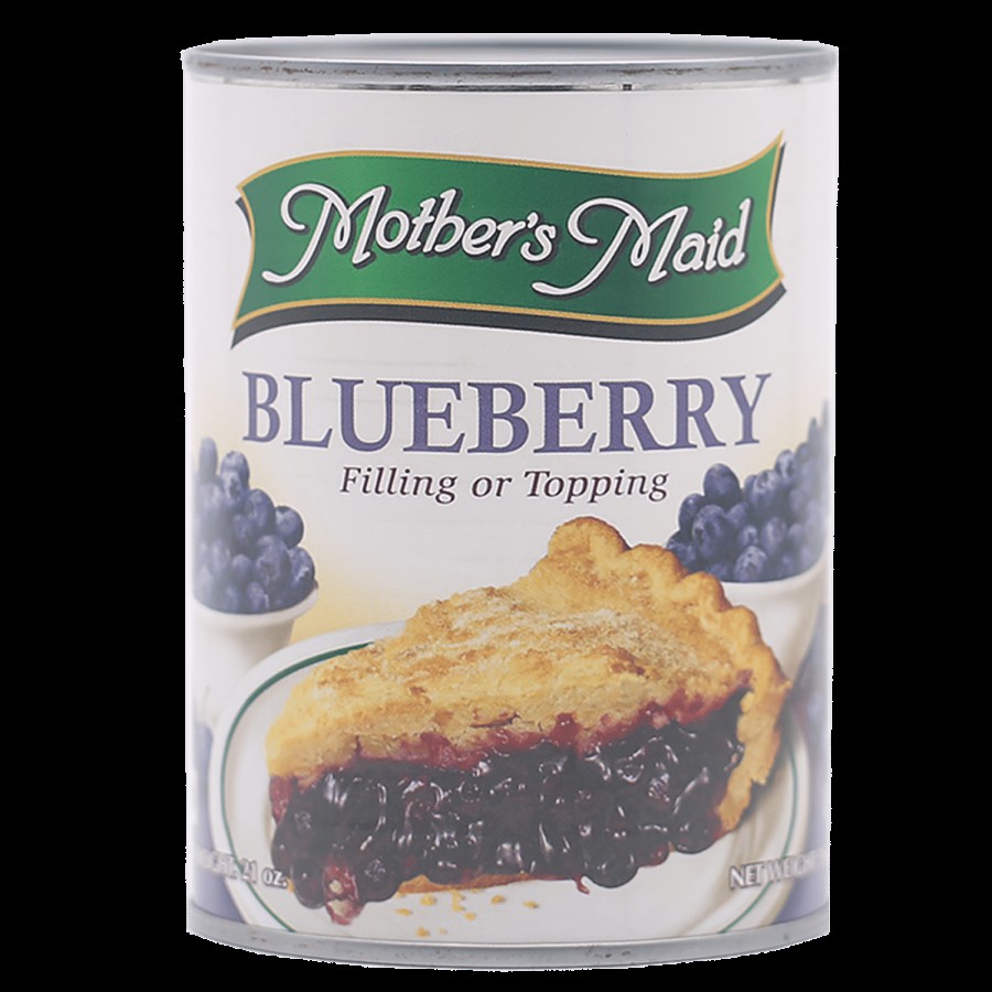 Mothers Maid Filling or Topping - Blueberry