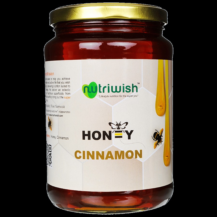 Nutriwish 100 % Pure Honey - Cinnamon