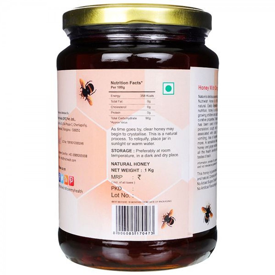 Nutriwish 100 % Pure Honey - Ginger