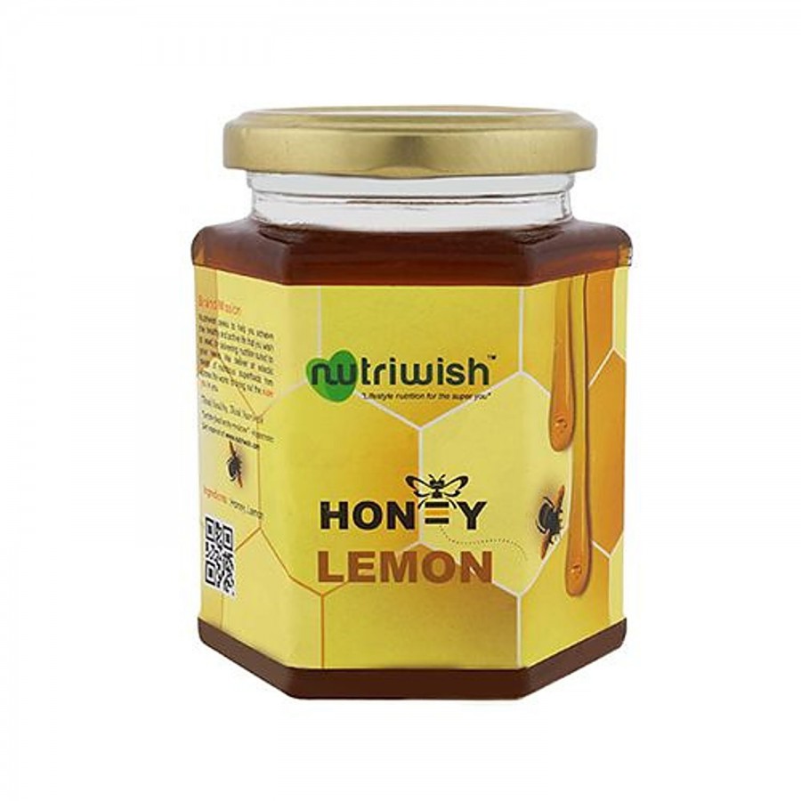 Nutriwish 100% Pure Honey - Infused With Lemon