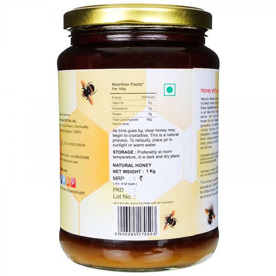 Nutriwish 100 % Pure Honey - Lemon