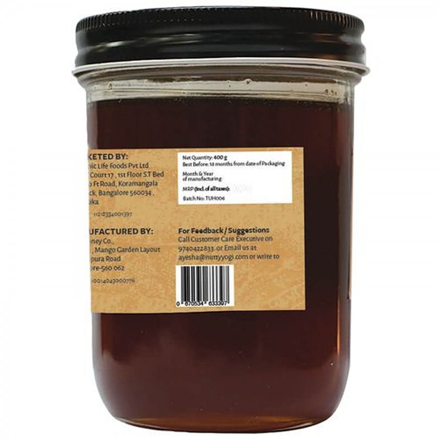 Nutty Yogi Tulsi Honey