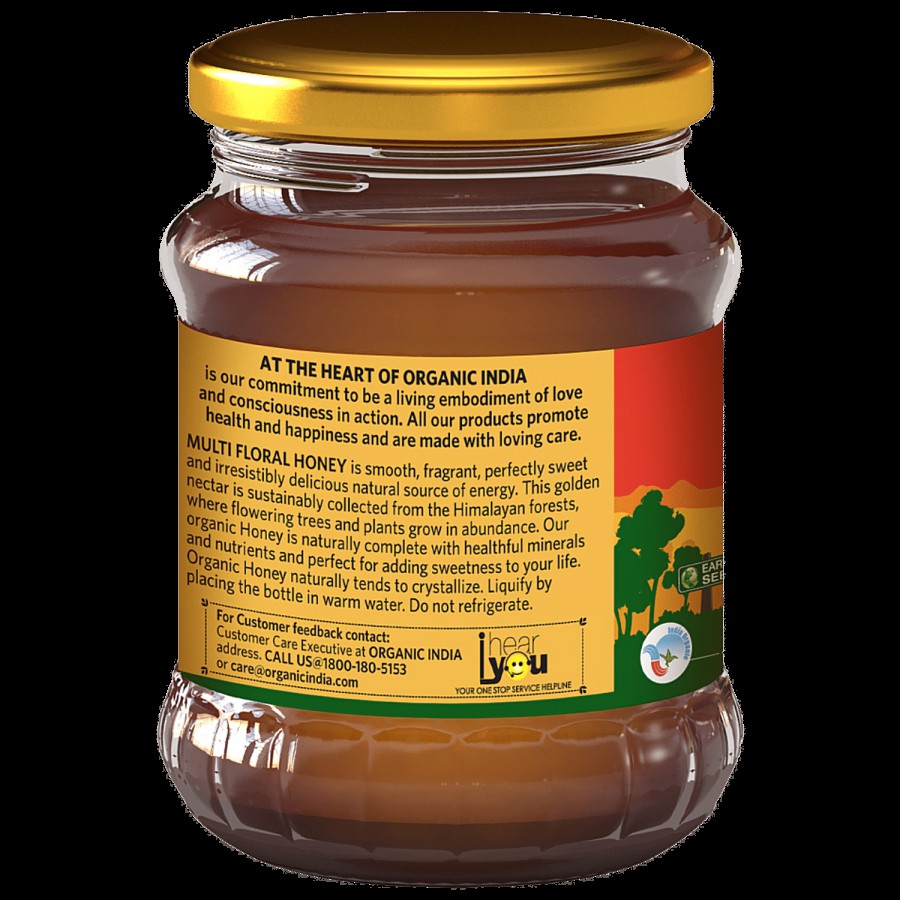 Organic India Multi Floral Honey