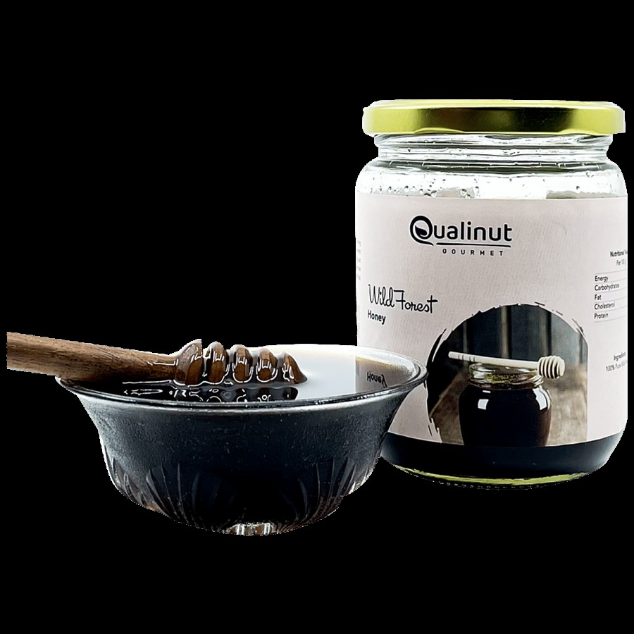 Qualinut Gourment Wild Forest Honey - Rustic Taste