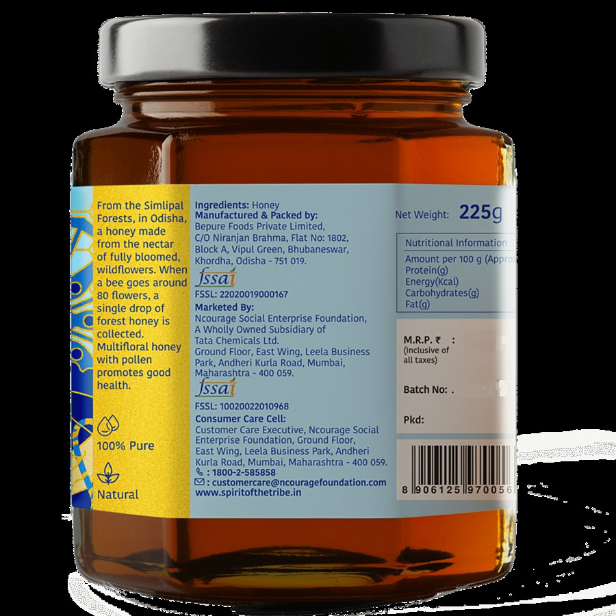 Spirit of the Tribe Simlipal Forest Honey - Raw