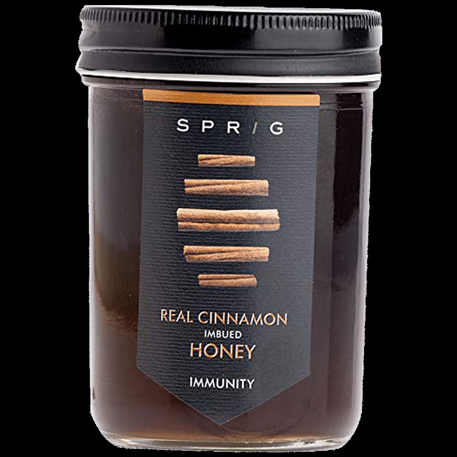 Sprig Cinnamon Imbued Honey - Antioxidant Rich