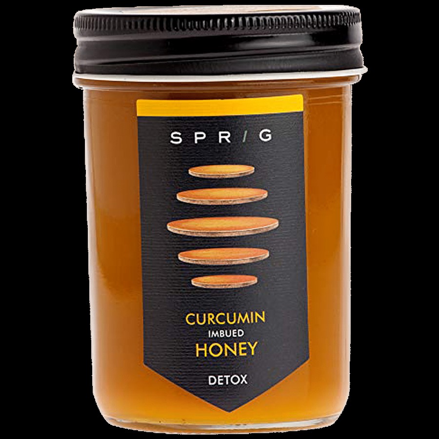 Sprig Curcumin Imbued Honey - Antioxidants