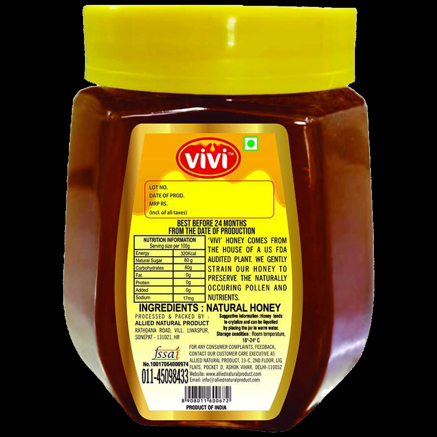 vivi Honey - 100% Pure & Natural