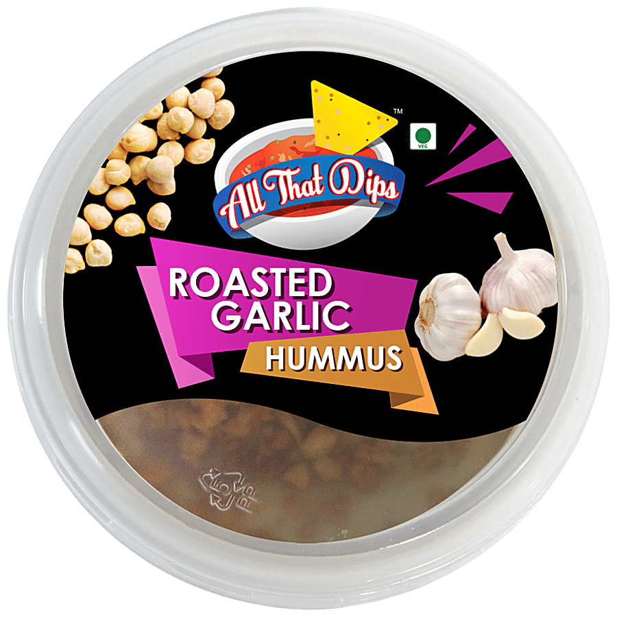 All That Dips All Natural Hummus - Roasted Garlic