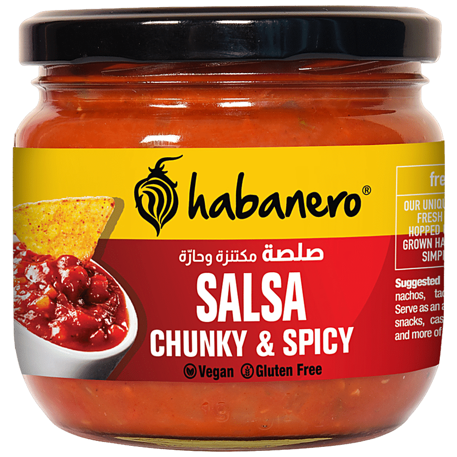 Habanero Spicy Salsa Dip 270 g + Jalapeno Cheese Dip 300 g + Basil Pesto Dip 200 g