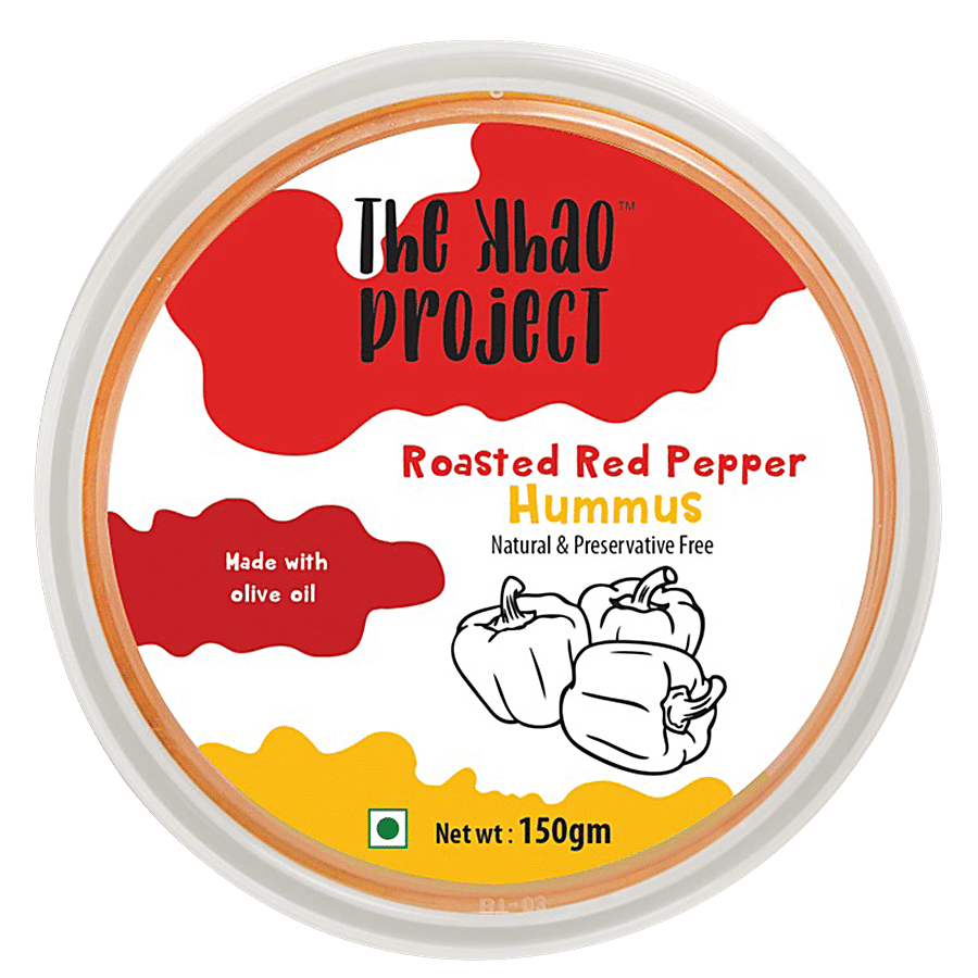 The Khao Project Roasted Red Pepper Hummus