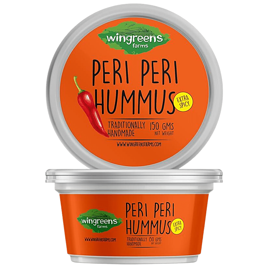 Wingreens Farms Peri Peri Hummus