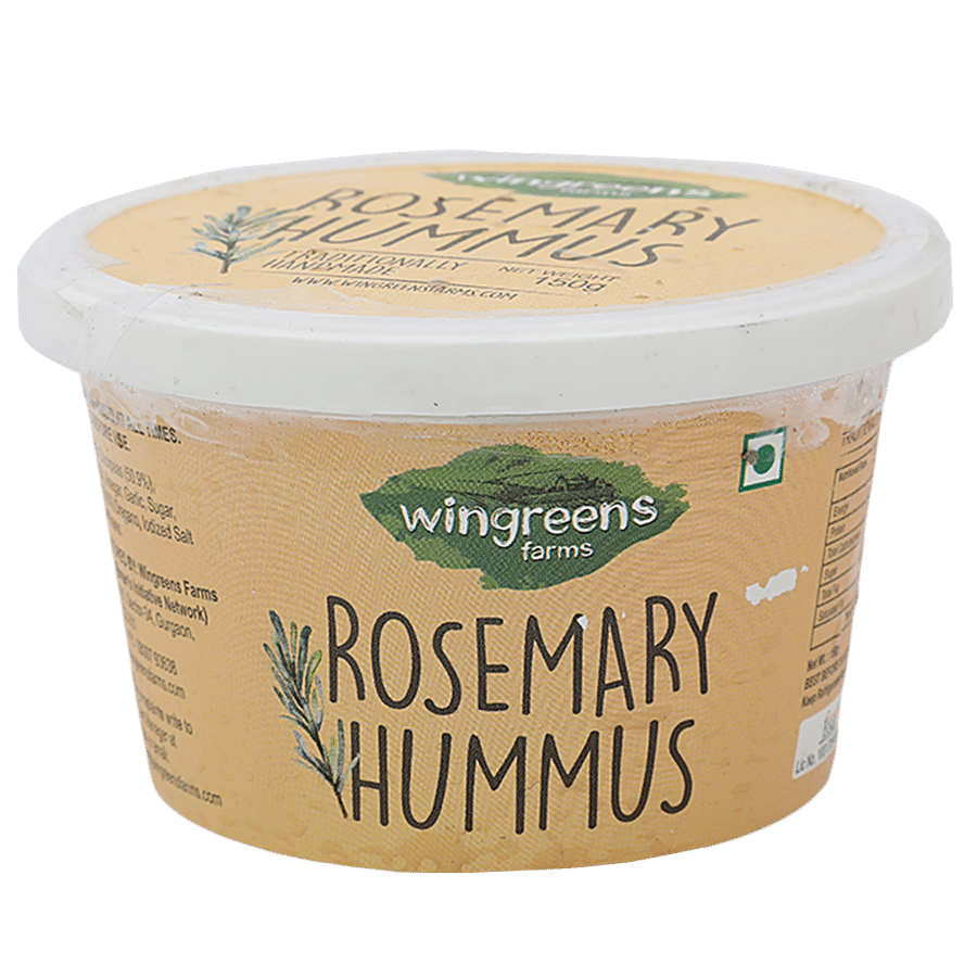 Wingreens Farms Rosemary Hummus