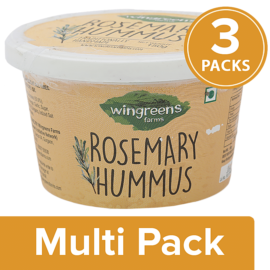 Wingreens Farms Rosemary Hummus