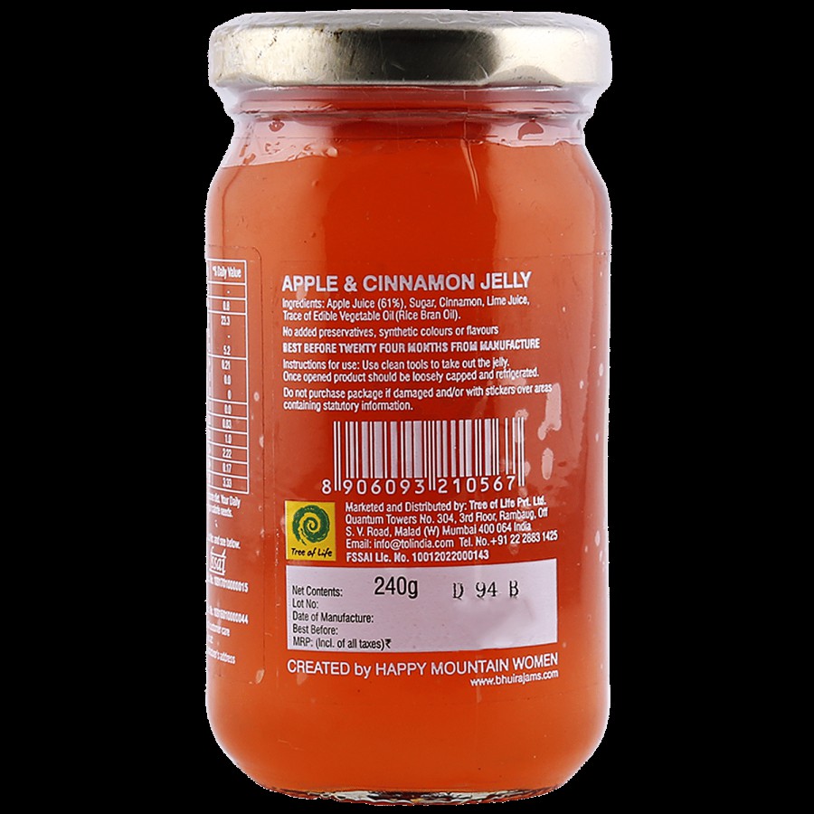 BHUIRA  Apple & Cinnamon Jelly - Handmade