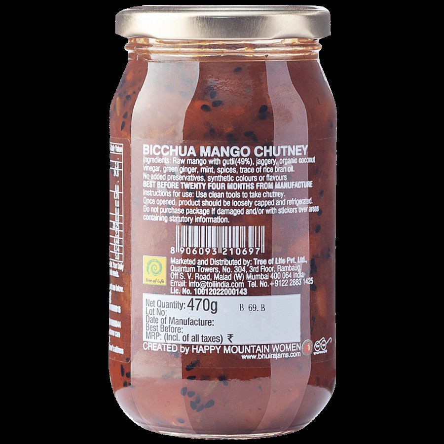 BHUIRA  Mango Chutney/Kashmiri Bichhua - Fresh