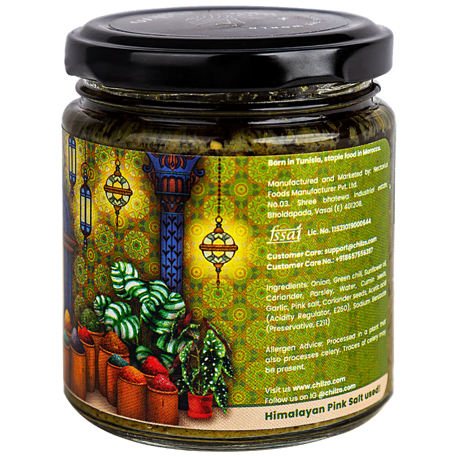 Chilzo Green Harissa - Vegan