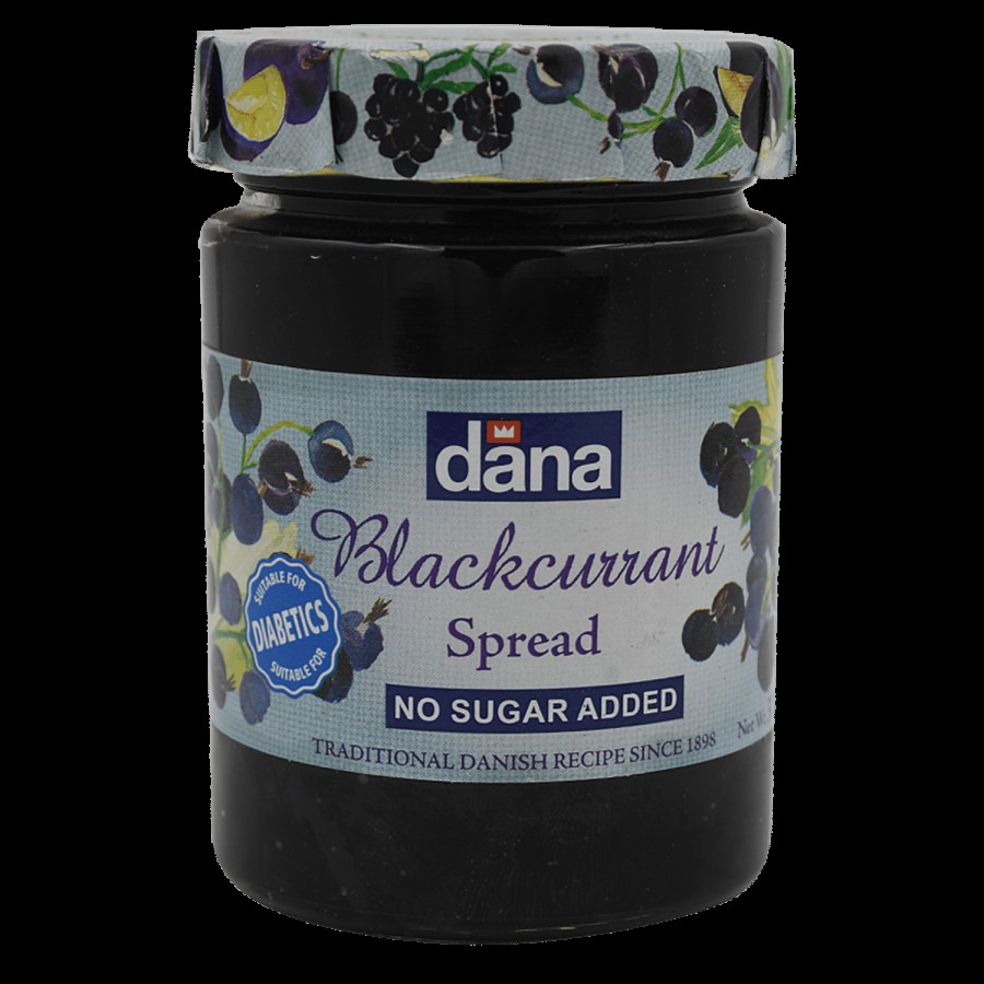 Dana Danish Diabetic Jam - Blackcurrant