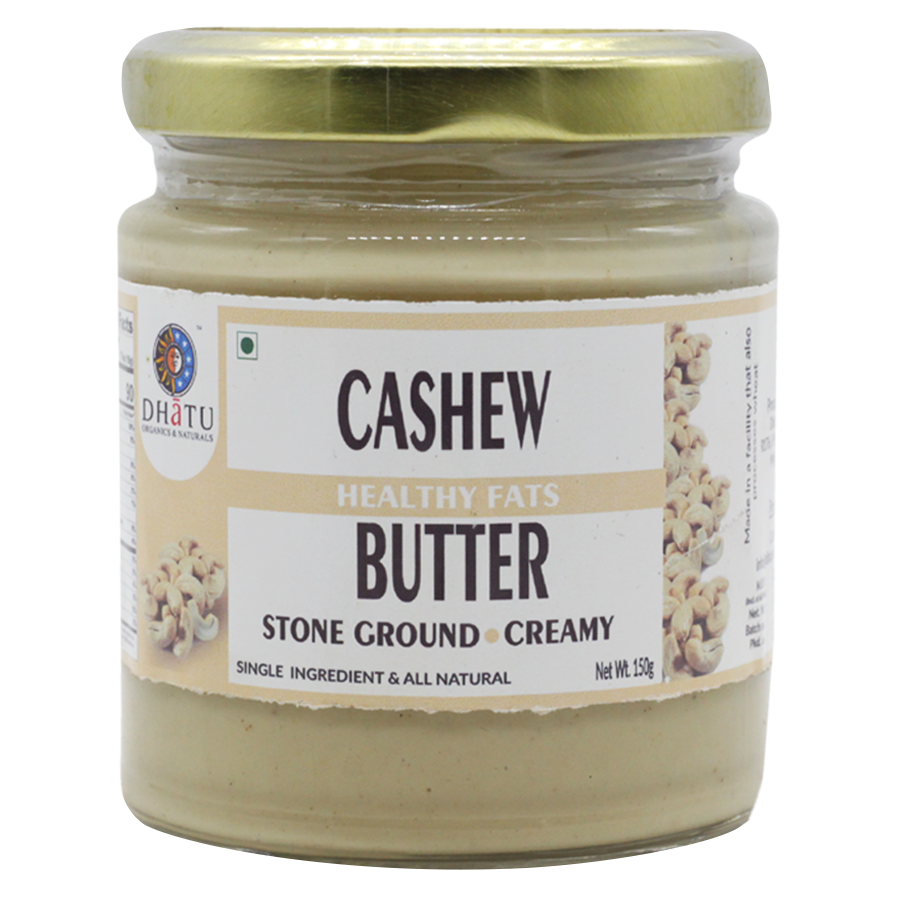 Dhatu Organics & Naturals Cashew Butter - Creamy