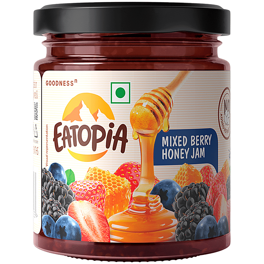 Eatopia Eatopia Mixed Berry Honey Jam