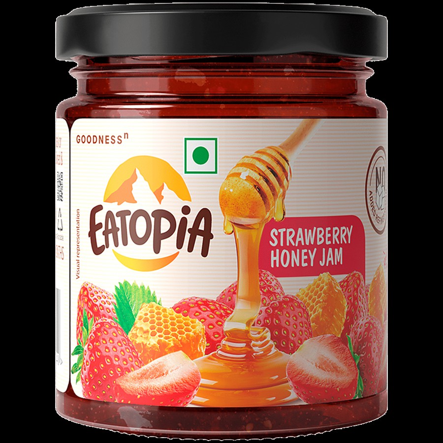 Eatopia Eatopia Strawberry Honey Jam