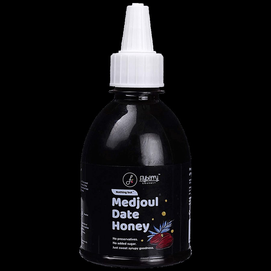 Flyberry Gourmet Medjoul Date Honey Syrup - Rich In Iron