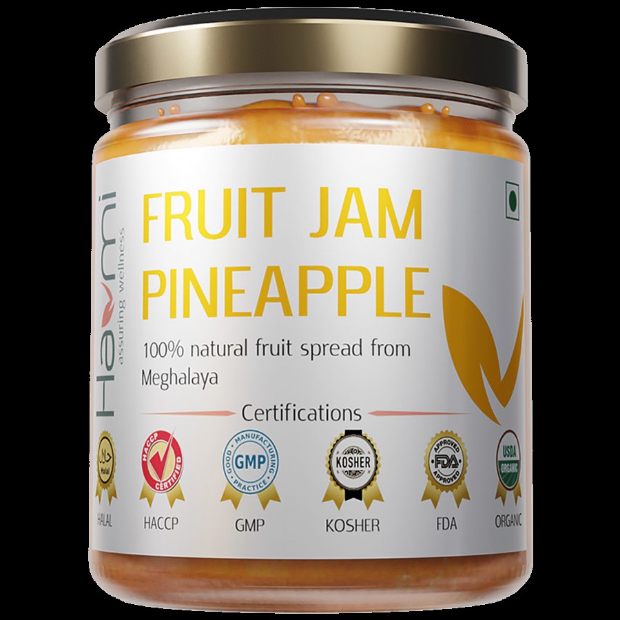 Havmi Pineapple Fruit Jam - Tangy Flavour