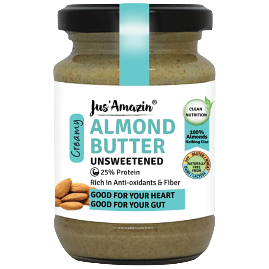 Jus Amazin Almond Butter - All Natural