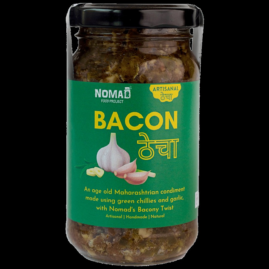 Nomad Food Project Bacon Thecha Green -  Artisanal