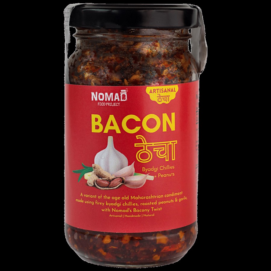 Nomad Food Project Bacon Thecha - Red