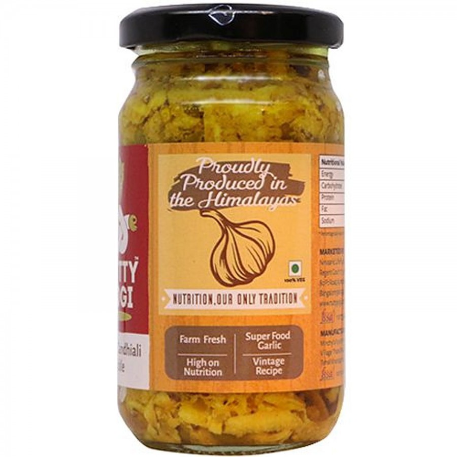 Nutty Yogi Garlic Ganhiali Pickle