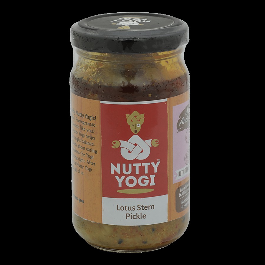 Nutty Yogi Lotus Stem Pickle