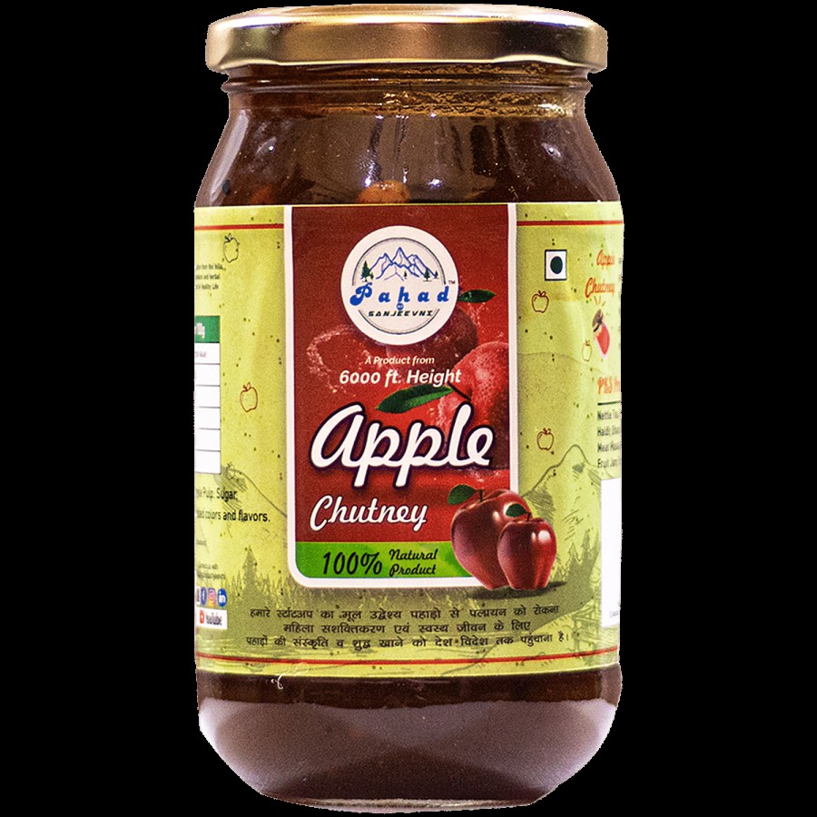 Pahad Ki Sanjeevni Apple Chutney