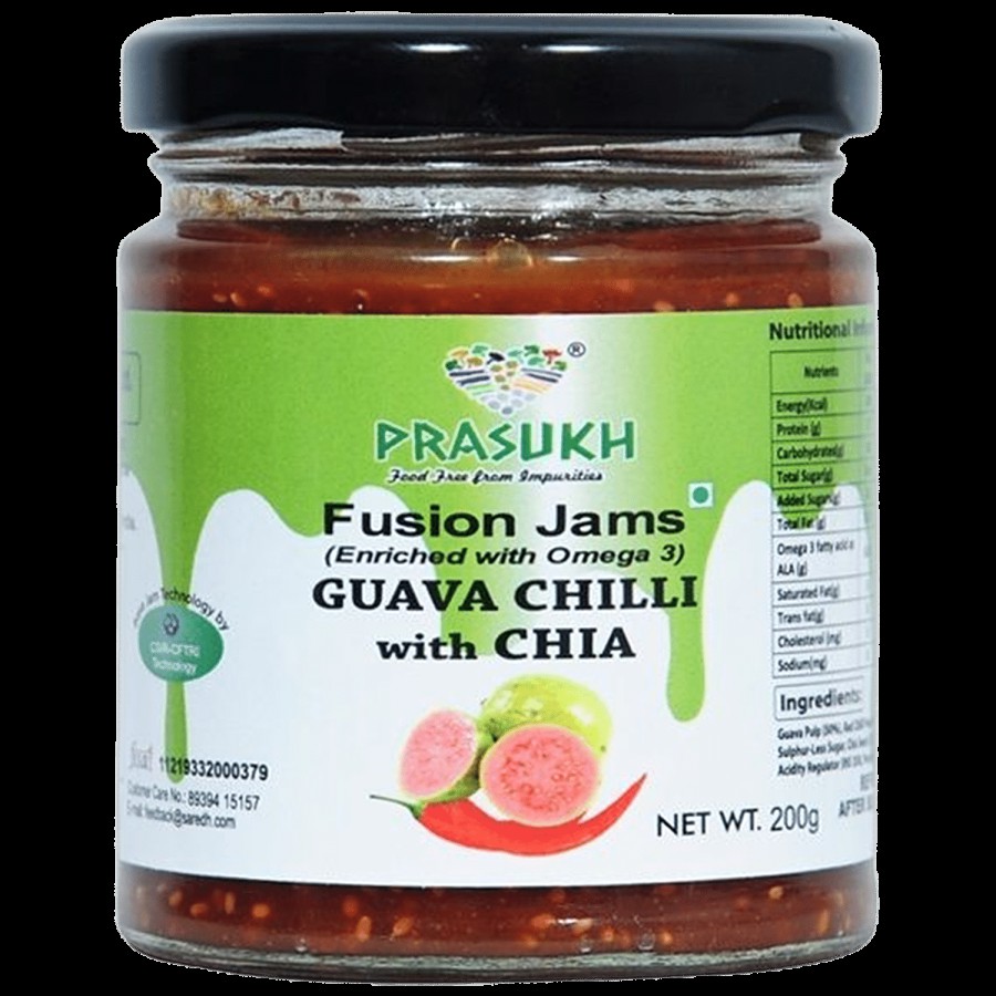 Prasukh Chia Guava Chilli Jam