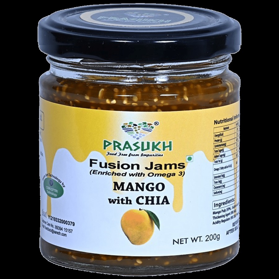 Prasukh Chia Mango Jam