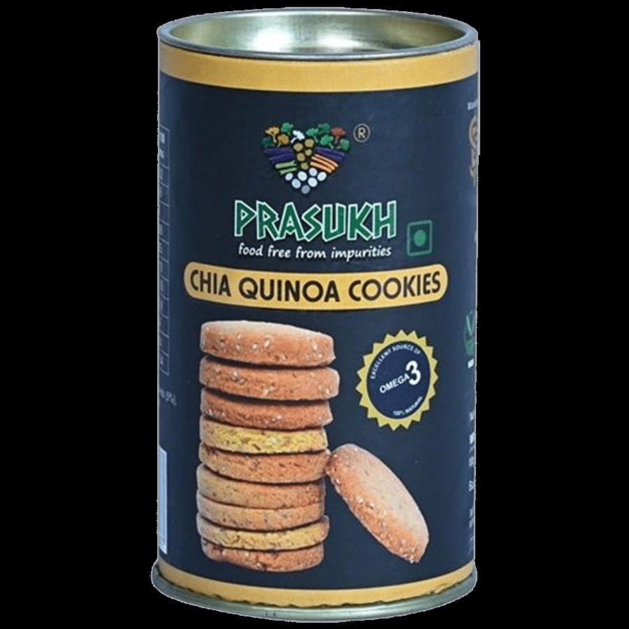 Prasukh Chia Quinoa Cookies