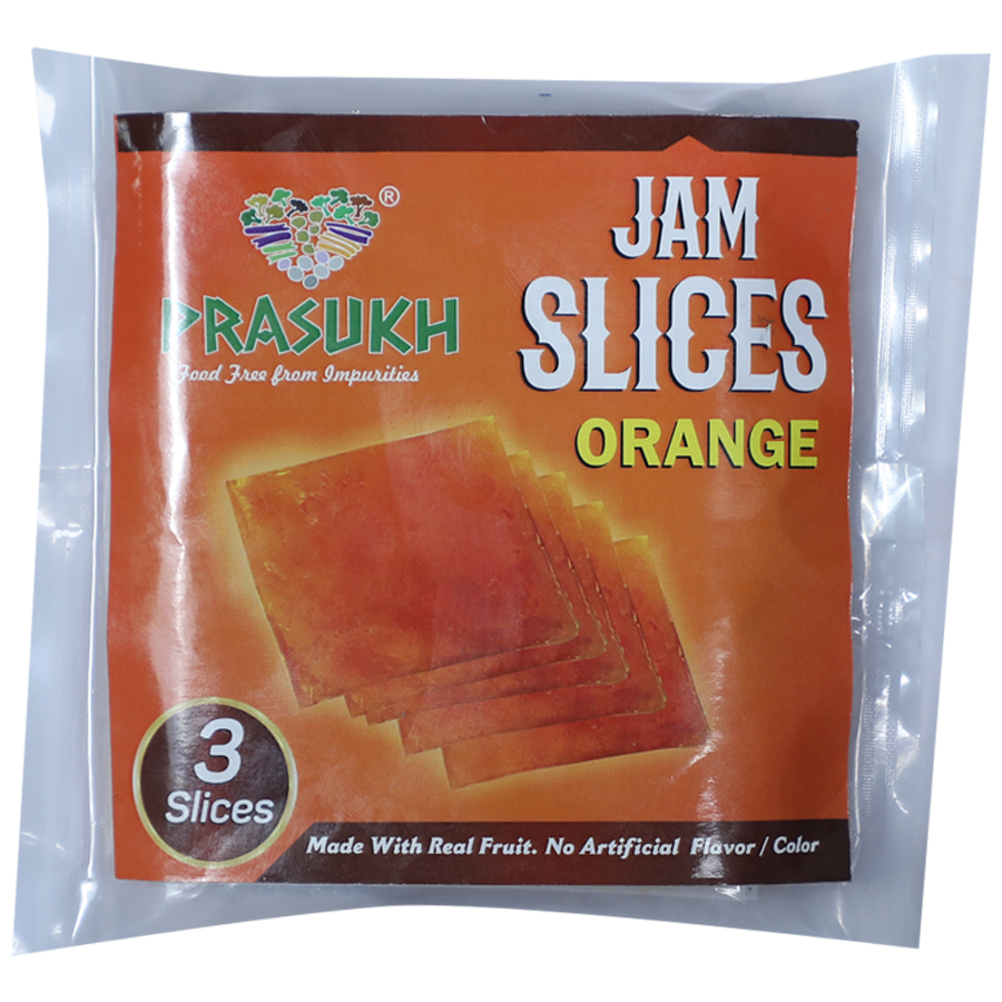 Prasukh Jam Slice - Orange