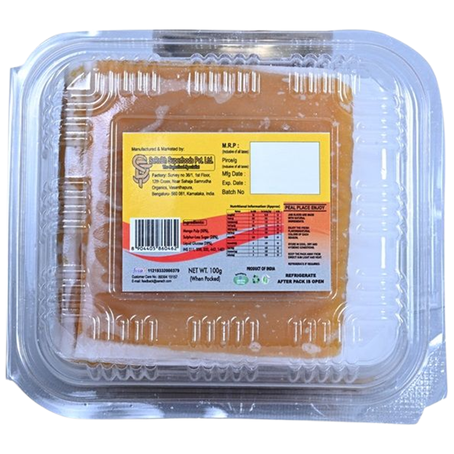 Prasukh Jam Slice - Plain Mango