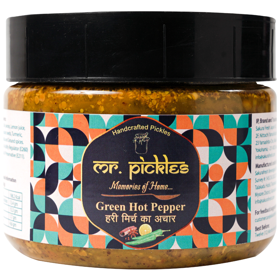 Sakurafresh Green Hot Pepper Pickle